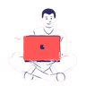 Akhil Chaudhary Logo